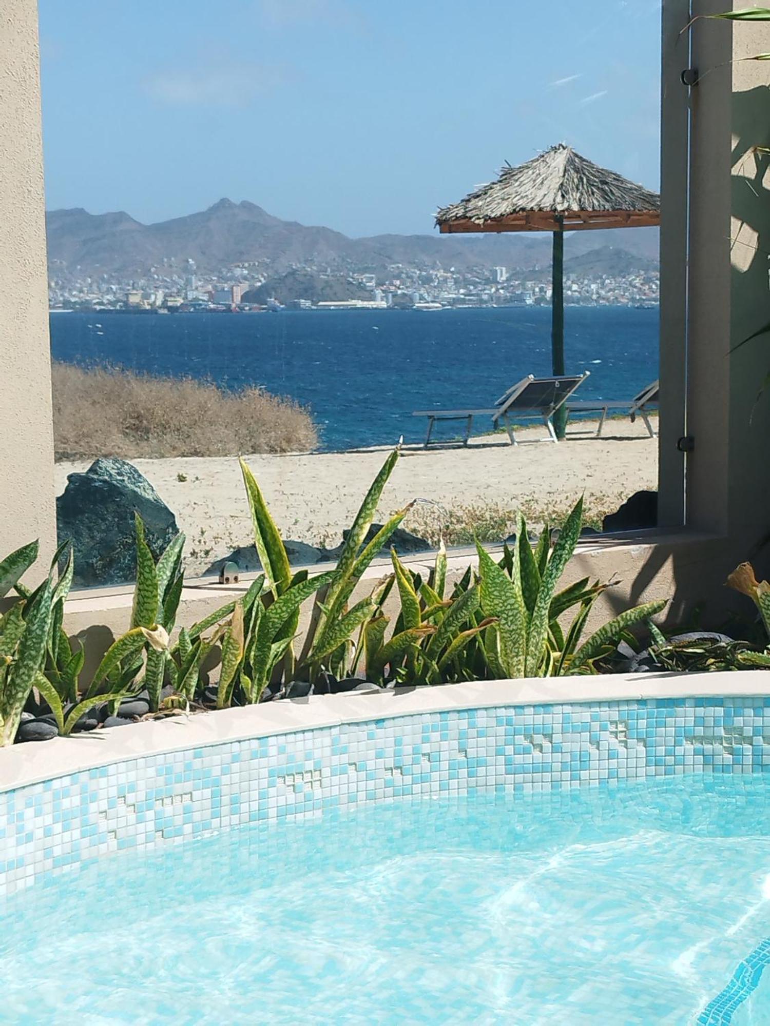 Ferienwohnung Lazareto Oceanview Mindelo Exterior foto